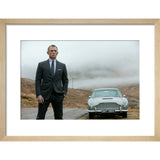 007Store James Bond Skyfall 007 & DB5 Framed Art Print - By King & McGaw, view 5