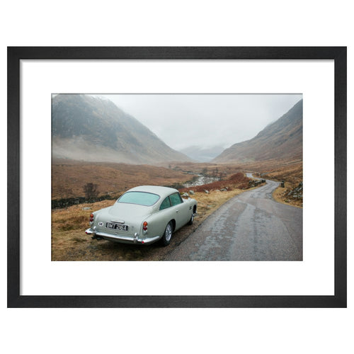 007Store James Bond Skyfall DB5 Framed Art Print - By King & McGaw
