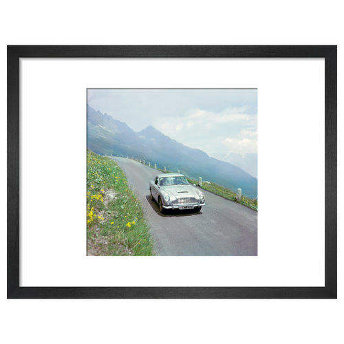 007Store James Bond Goldfinger DB5 Film Still Framed Art Print - By King & McGaw
