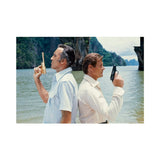 007Store James Bond The Man With The Golden Gun Duel Film Still Framed Art Print - By King & McGaw, view 6