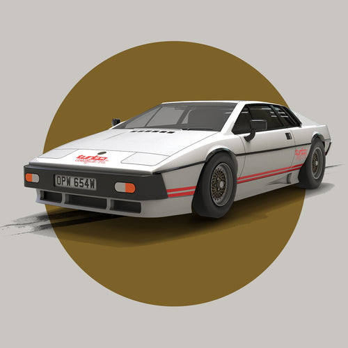 007Store Scalextric James Bond White Lotus Esprit Turbo Slot Car - For Your Eyes Only Edition