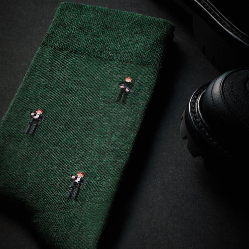 007Store "The 006 & 007" James Bond Socks - GoldenEye Edition - By The London Sock Exchange