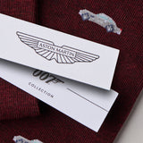 007Store "The Burgundy 007 DB5" James Bond Socks - By The London Sock Exchange, view 2