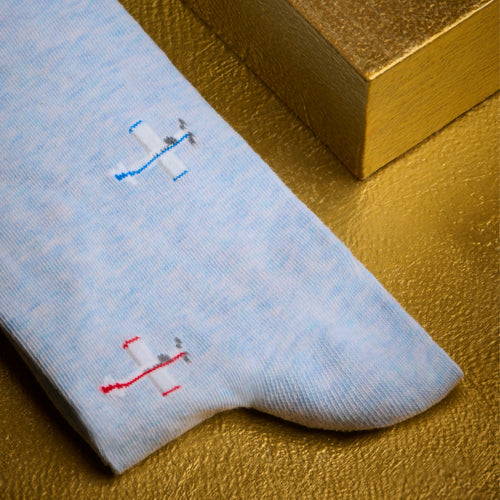 007Store "The Flying Circus" James Bond Socks - Goldfinger Edition - By The London Sock Exchange
