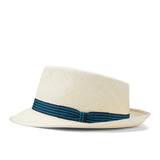 007Store The James Bond Stoke Panama Trilby Hat - Goldfinger White Edition - by Lock & Co., view 5