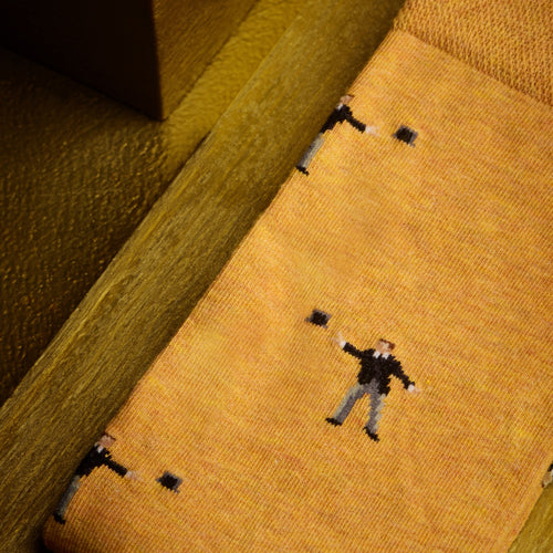 007Store "The Oddjob" James Bond Socks - Goldfinger Edition - By The London Sock Exchange