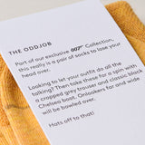 007Store "The Oddjob" James Bond Socks - Goldfinger Edition - By The London Sock Exchange, view 5
