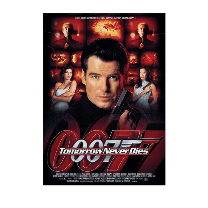 007Store James Bond Tomorrow Never Dies Postcard