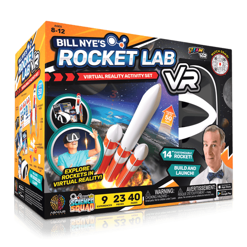 Abacus Brands Bill Nye's ROCKET LAB VR Rocket Science Kit