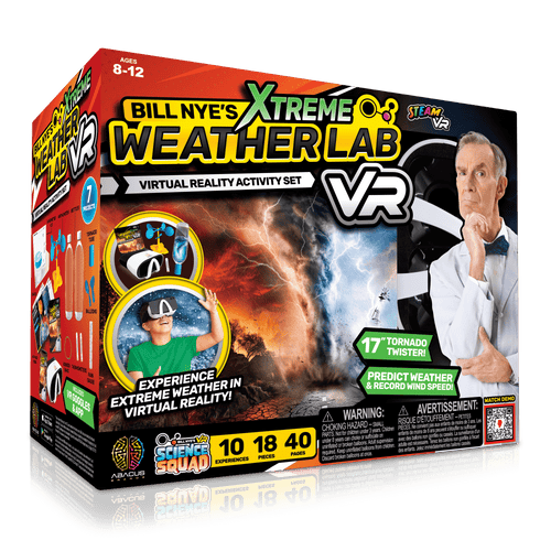 Abacus Brands Bill Nye's Virtual Reality Weather Kit XTREME WEATHER LAB VR