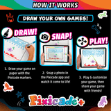 Abacus Brands Draw Your Own Games! - Pixicade+, view 4
