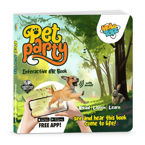 Abacus Brands HoloToyz - Pet Party AR Book