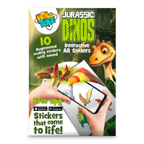 Abacus Brands HoloToyz - Jurassic Dinos AR Stickers