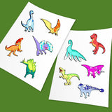 Abacus Brands HoloToyz - Jurassic Dinos AR Stickers, view 2