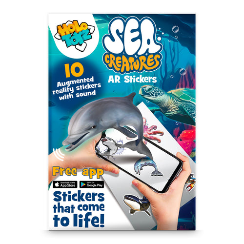 Abacus Brands HoloToyz - Sea Creatures AR Stickers
