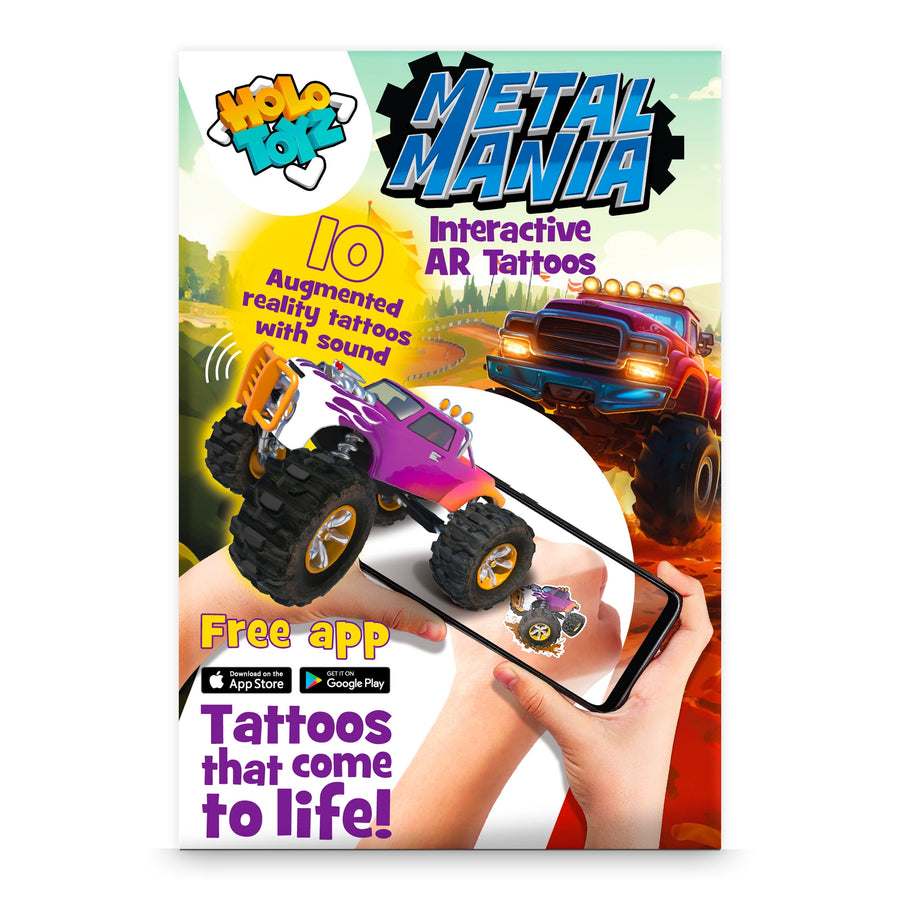 Abacus Brands HoloToyz - Metal Mania AR Tattoos