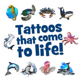 Abacus Brands HoloToyz - Sea Creatures AR Tattoos, view 5