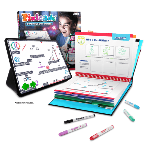 Abacus Brands Draw Your Own Games! - Pixicade!