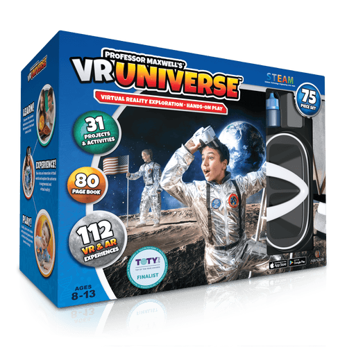 Abacus Brands Professor Maxwell's VR Universe Space Science Kit for Kids