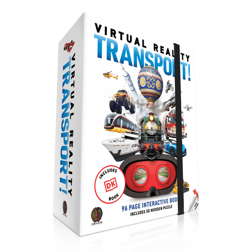 Abacus Brands Virtual Reality Discovery Gift Set w/ DK Book - Transport!