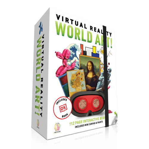 Abacus Brands Virtual Reality World Art Discovery Gift Set w/ DK Book