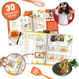 Abacus Brands Virtual Reality Recipe Book & Cooking Set for Kids - VR MasterChef Junior, view 4