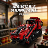 Afobrick 12GO 95002 Ferrari Trailer Set, view 4
