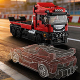 Afobrick 12GO 95002 Ferrari Trailer Set, view 6