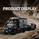 Afobrick 12GO 95003 Unimog RV Trailer, view 3