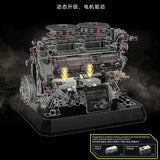 Afobrick 12GO 95008 Tiger Tank Engine, view 2