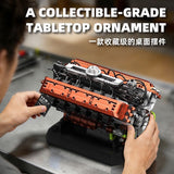 Afobrick 12GO 95009 T34-V2 Tank Engine, view 5