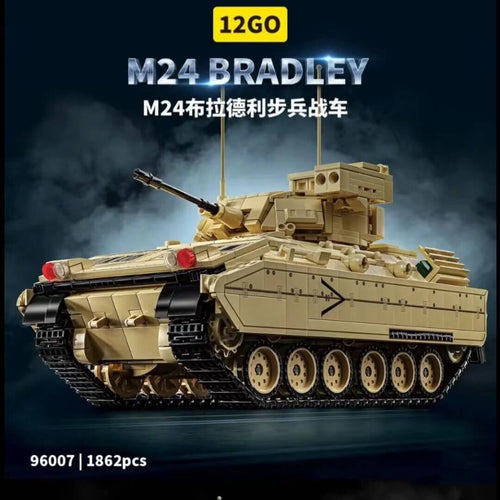 Afobrick 12GO 96007 M24 Bradley Infantry Fighting Vehicle