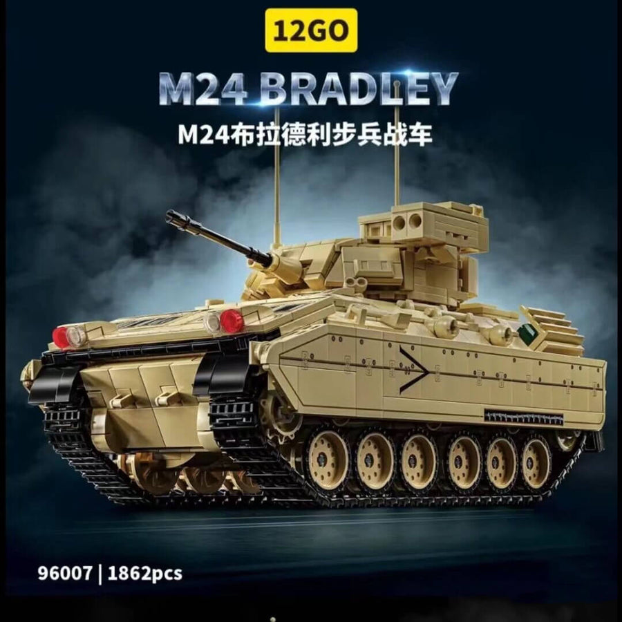 Afobrick 12GO 96007 M24 Bradley Infantry Fighting Vehicle