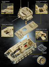 Afobrick 12GO 96007 M24 Bradley Infantry Fighting Vehicle, view 2