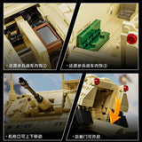 Afobrick 12GO 96007 M24 Bradley Infantry Fighting Vehicle, view 3