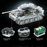 Afobrick 12GO 97001 Tiger tank snow paint, view 3
