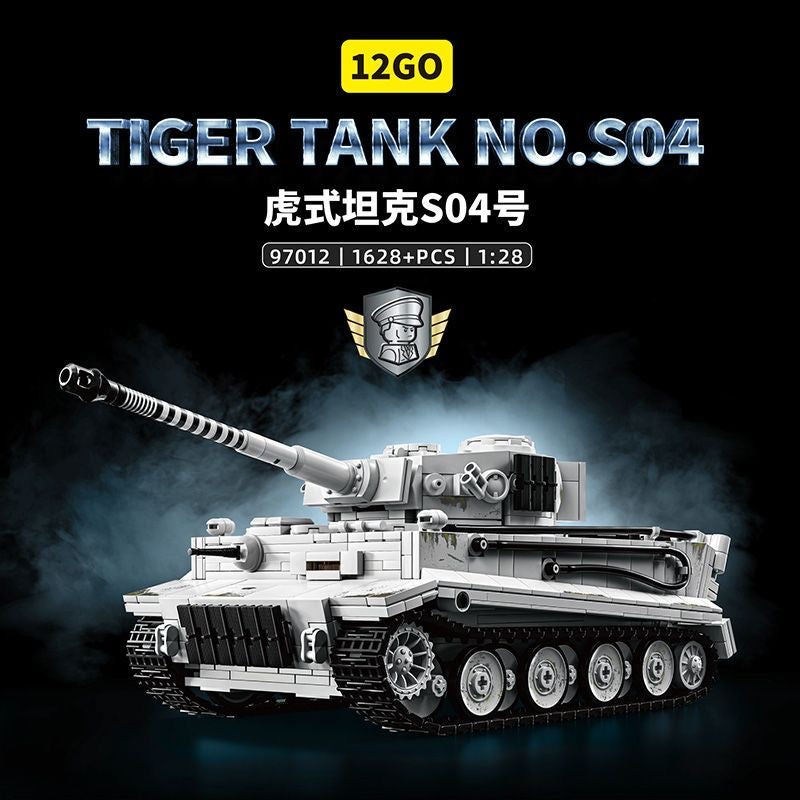 Afobrick 12GO 97012 Tiger Tank S04
