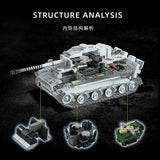 Afobrick 12GO 97012 Tiger Tank S04, view 3
