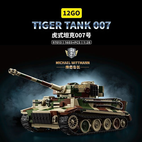 Afobrick 12GO 97013 Tiger Tank 007