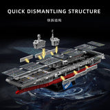 Afobrick 12GO 98013 Type 076 amphibious assault ship, view 3