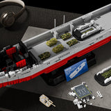 Afobrick 12GO 98013 Type 076 amphibious assault ship, view 5
