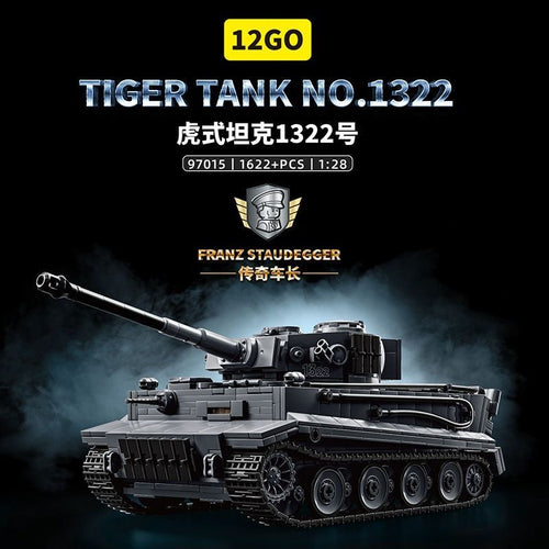 Afobrick 12GO 97015 Tiger Tank No.1322