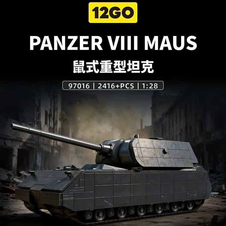 Afobrick 12GO 97016 Maus tank