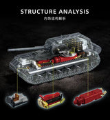 Afobrick 12GO 97016 Maus tank, view 2