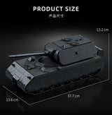 Afobrick 12GO 97016 Maus tank, view 3