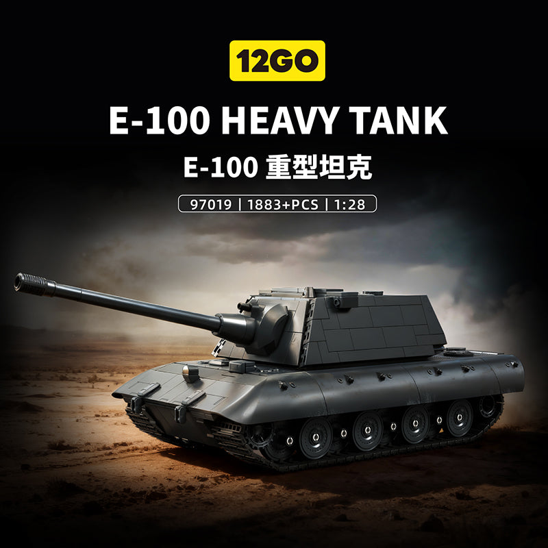 Afobrick 12GO 97019 E-100 Heavy Tank