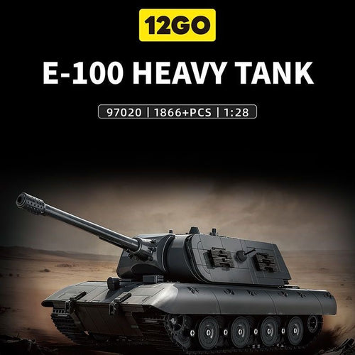 Afobrick 12GO 97020 E-100 Heavy Tank Maus Turret