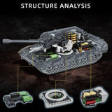 Afobrick 12GO 97020 E-100 Heavy Tank Maus Turret, view 4