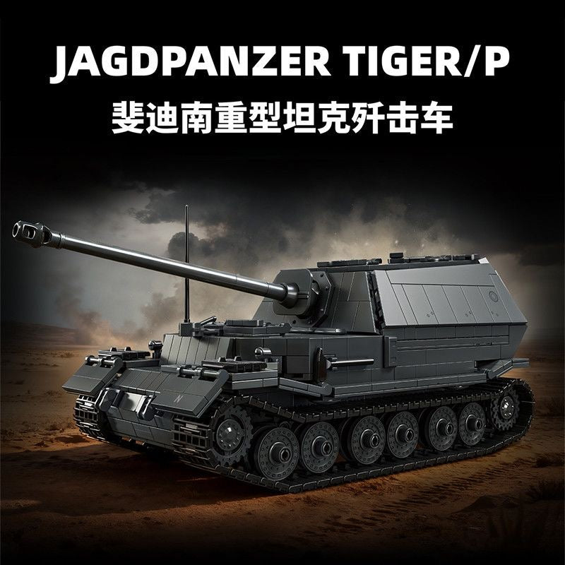 Afobrick 12GO 97021 Jagdpanzer Tiger/P