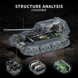 Afobrick 12GO 97021 Jagdpanzer Tiger/P, view 4